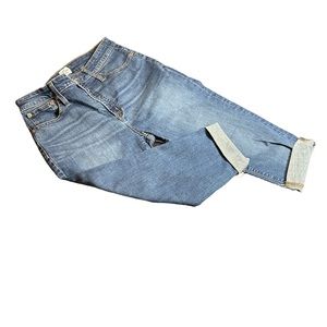 J. Crew Curvy‎ toothpick jean Capri SZ 30T